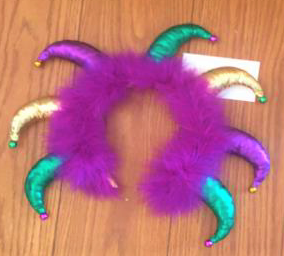 12" Light Up Feather Headband