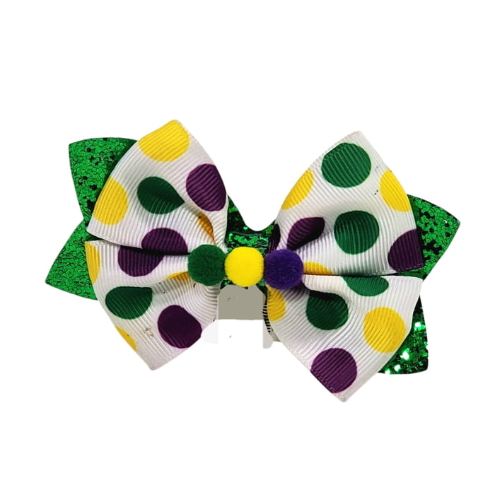PGG Polka Dot Hairbow 5"