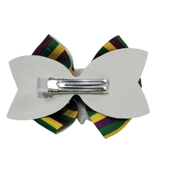 PGG Striped Hairbow 5"