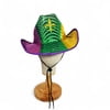 14.5"L X 4" Crown PGG Cowboy Hat W/FDL
