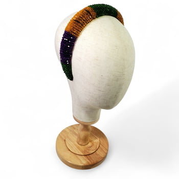 PGG Beaded Headband in 3 Sections