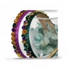 Narrow Purple Headband w PGG Rhinestones