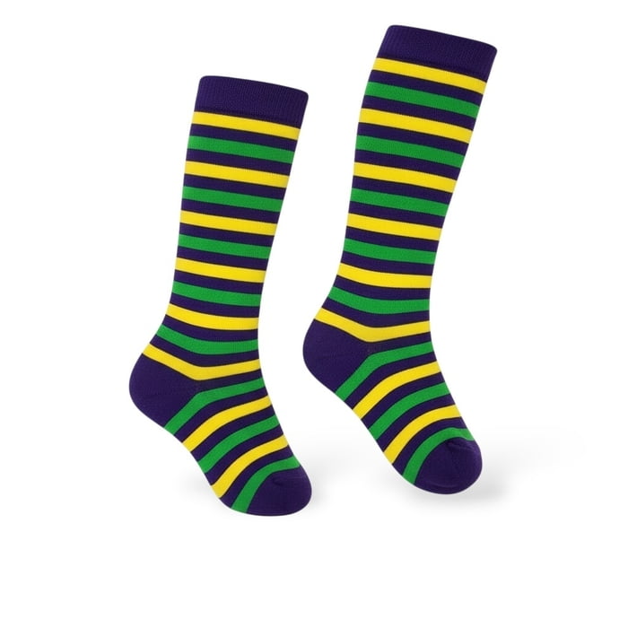 Stripe Cotton Knee Socks Children's