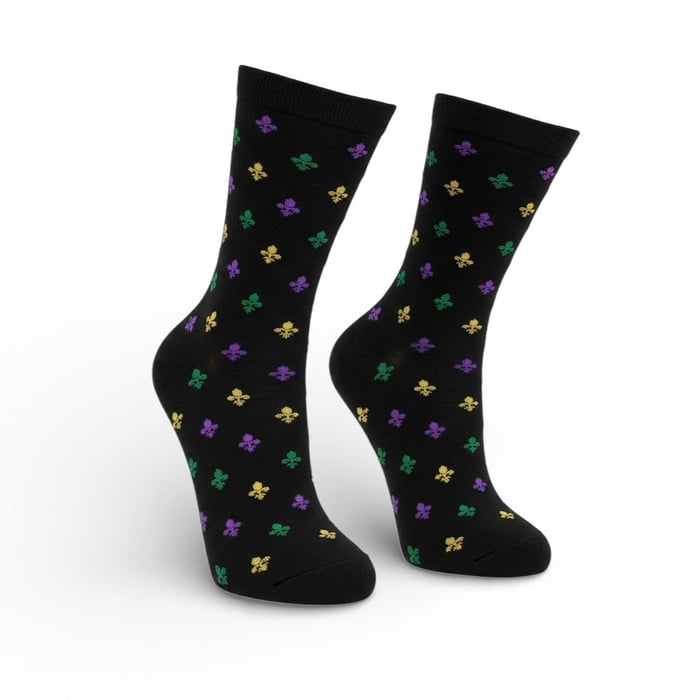 Black socks with Overall PGG Fleur de LIs Men's