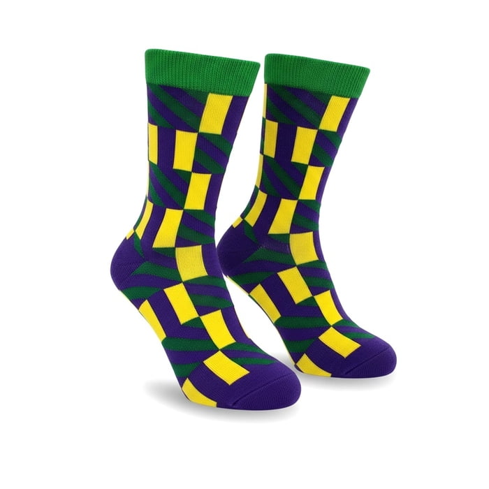 PGG Socks w Square Pattern