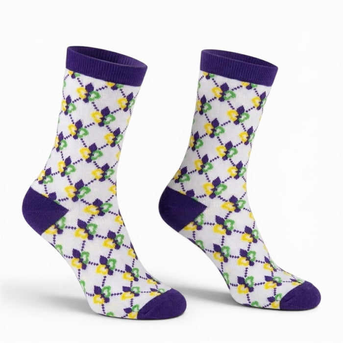 New!! Mini PGG Fleur de Lis Socks