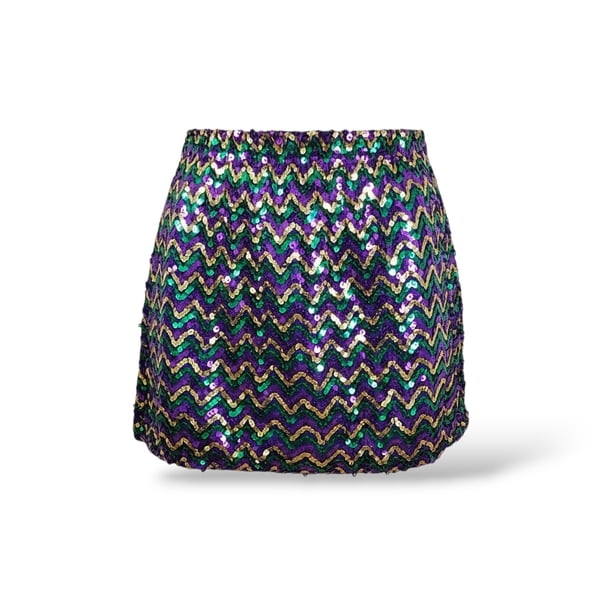 PGG Skirt in Zig Zag Pattern 16"