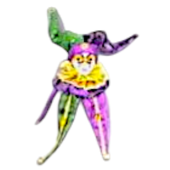 PGG Hanging Jester Ornament 18"