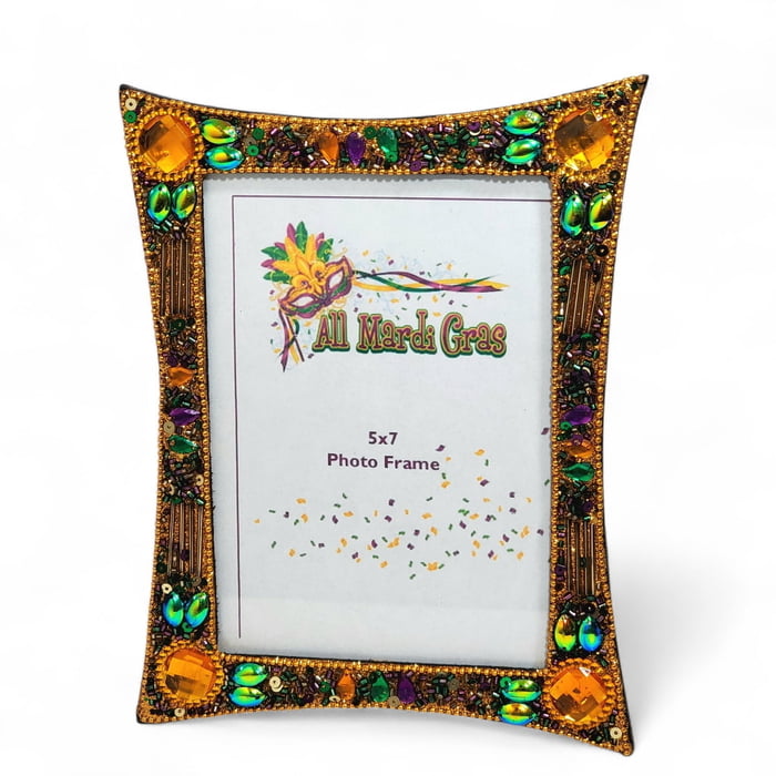 5" x 7" Mardi Gras Burst Frame