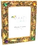 NEW!! 5" X 7" Purple and Gold Frame