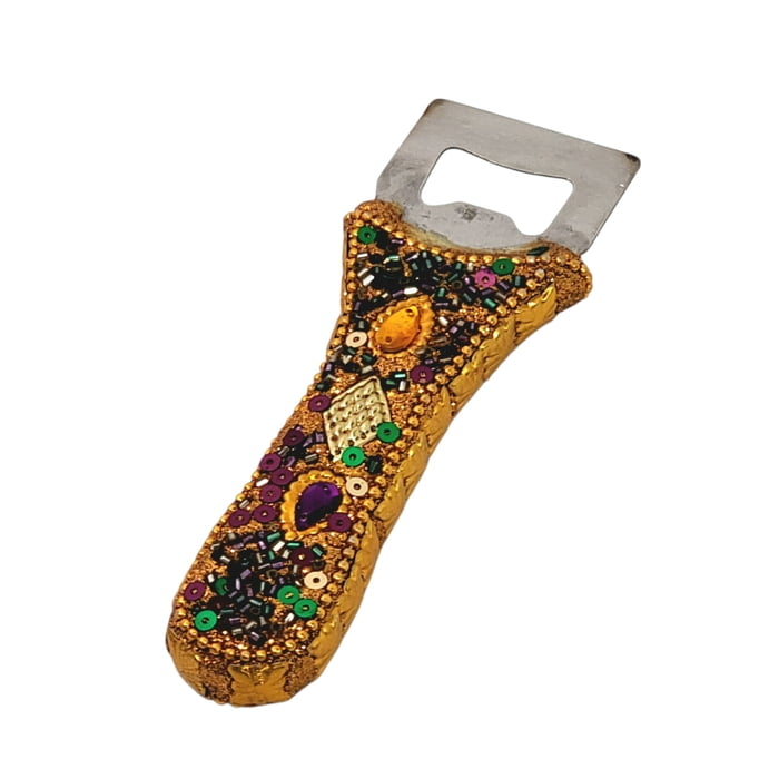 Gold Jeweled Bottle Openeer