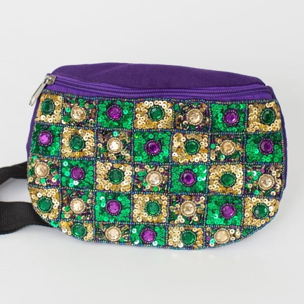 Tic Tac Toe Jeweled Fanny Pack