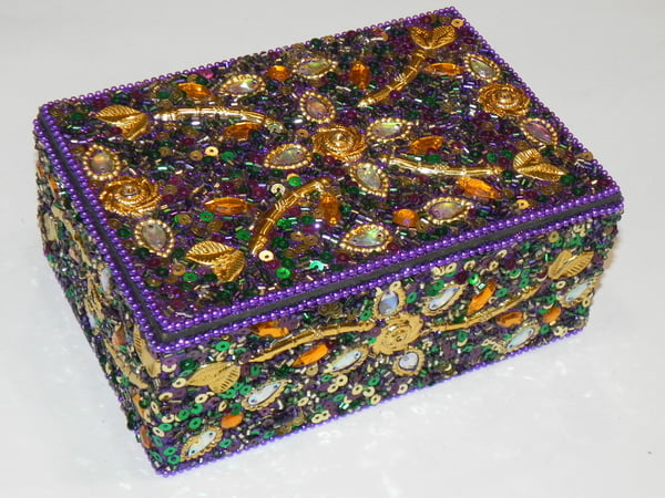 6" x 4" x 1.5" Pretty in Purple Box
