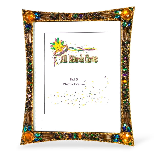8" X 10" Mardi Gras Burst Frame