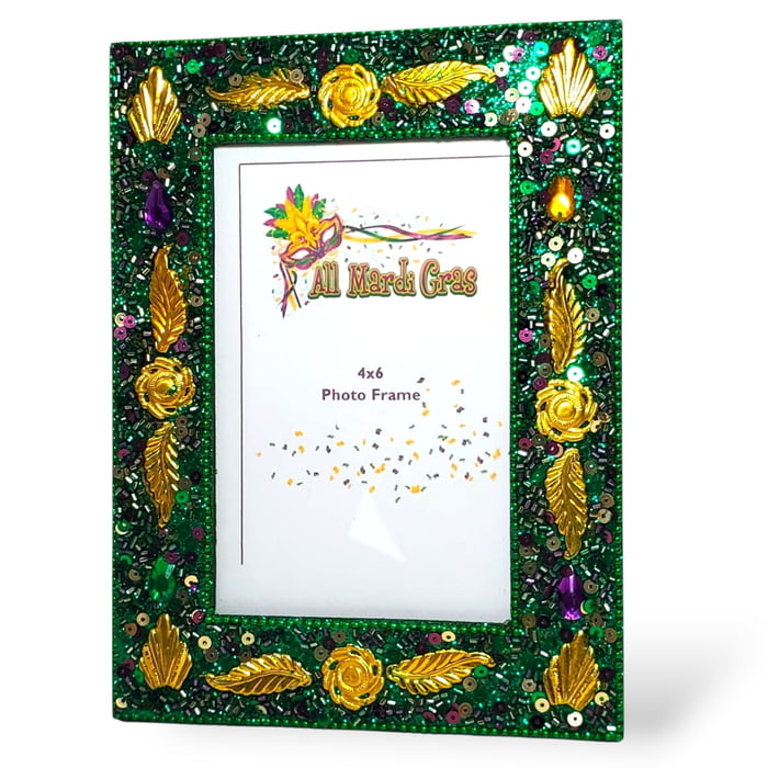 Green Leaves Frame 4" x 6"