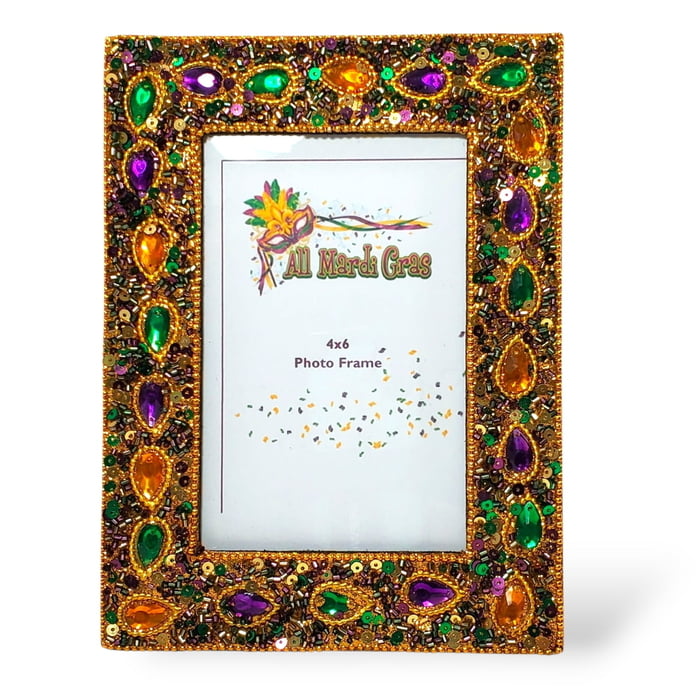 Gold Teardrop Frame 4" x 6"