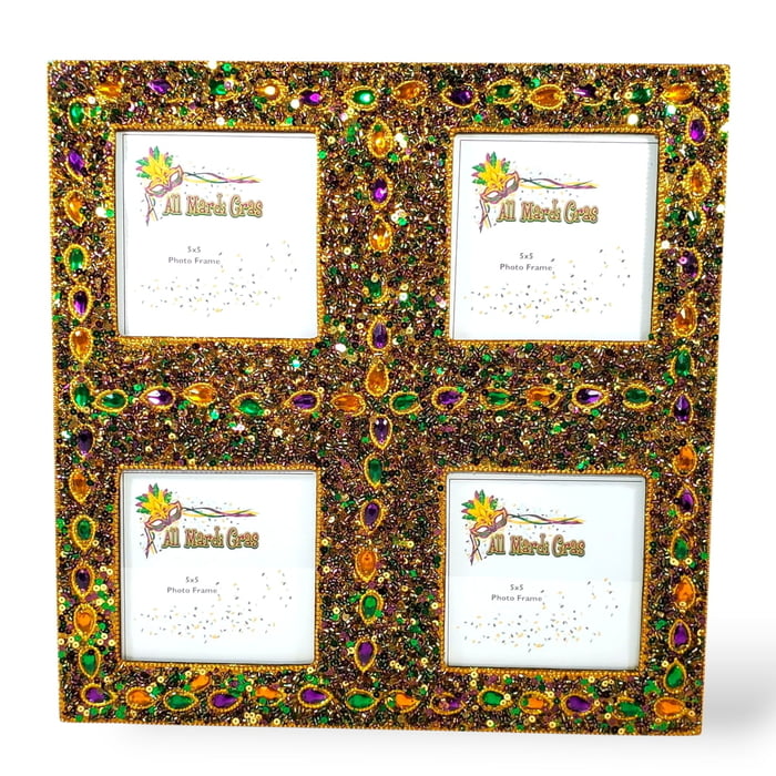 4 OPENING Gold Teardrop Frame 5" x 5" Photo