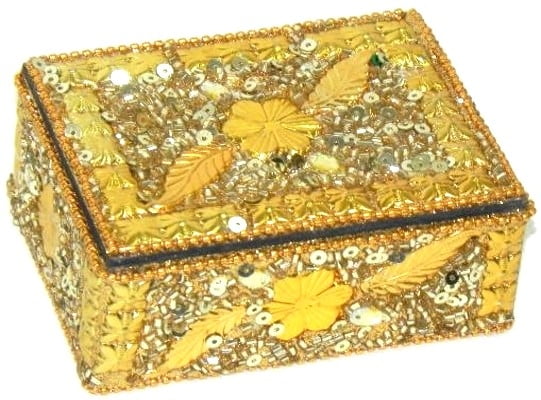 ALL Gold Leaves Box 4" x 6" x 2.5"