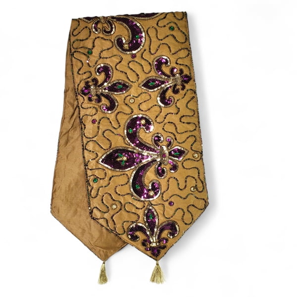 NEW!!! 12" x 52" Gold Runner w Multiple FDL