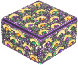 NEW!! 3" SQ Half Circle Box