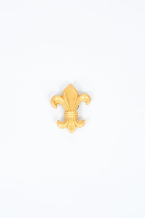 2" Gold Fleur de Lis Magnet