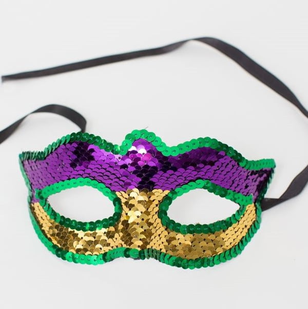 3" x 6" Kids Sequin Mask