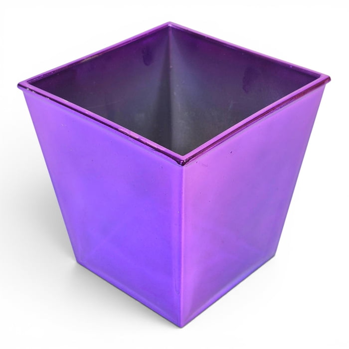 New!! 5"x5"x5.25" Purple Plastic Pot (Fall 2026 shipping)