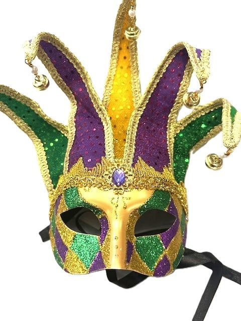 NEW!! Harlequin Eye Mask 9" x 10"