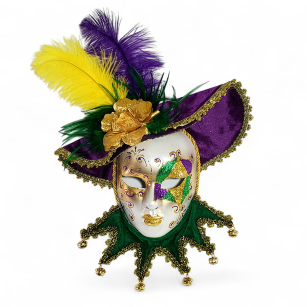 NEW!! Full Face Mask w Horns 26" x 6.5"