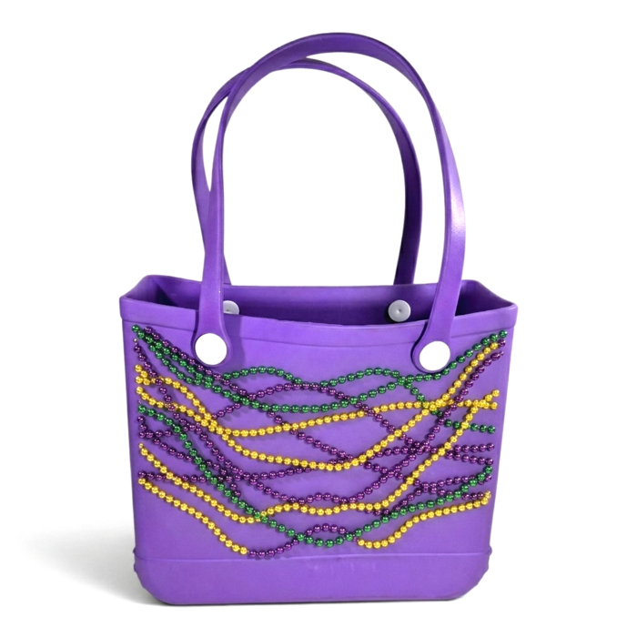 New!! 14.25" x 12" x 5.25 Medium Bag w Beads (Fall 2026 shipping)