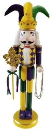 10' MARDI GRAS NUTCRACKER