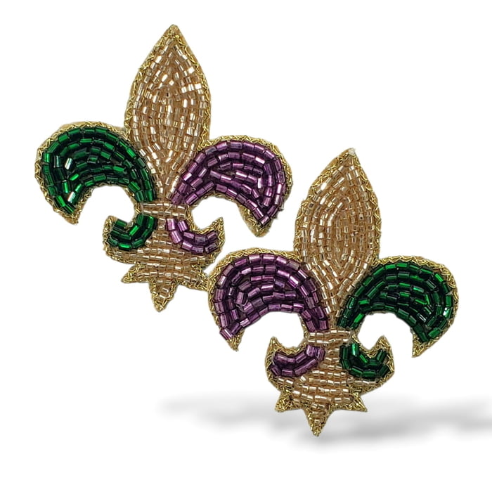 New!! 2" Seed Bead FDL Earrings