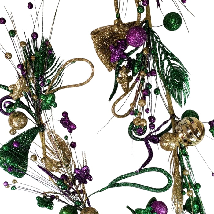 6FT Loops Peacock Garland