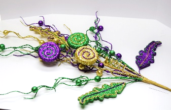 37" Twig w/Glitter Stem