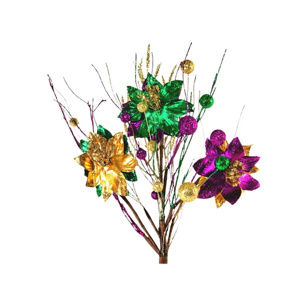 NEW!! 24" Mini Magnolia x 3 w Berries