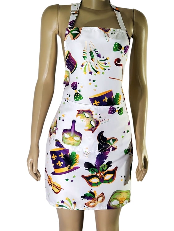 All Things Mardi Gras Apron