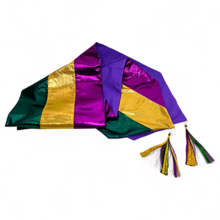 12" X 72" Tri Colored Table Runner