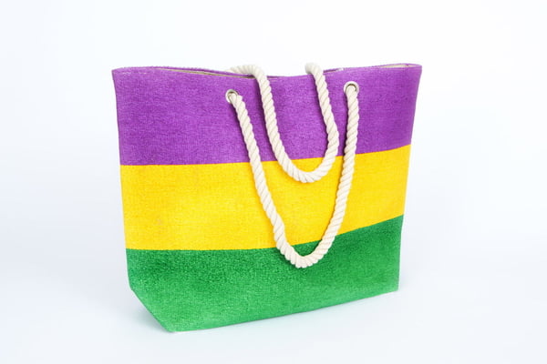 Oversized Mardi Gras Bag