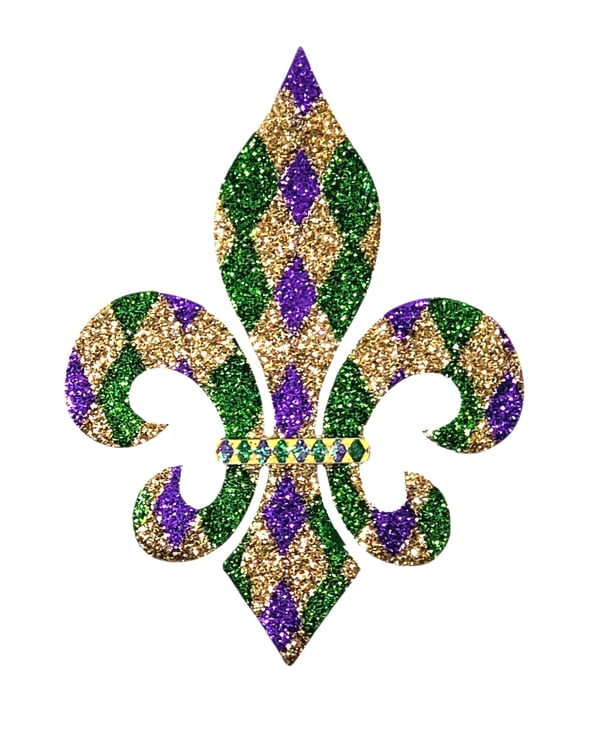 NEW!!! Glitter Harlequin Magnet
