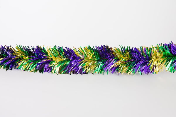 12' Pine Needle Tinsel Garland
