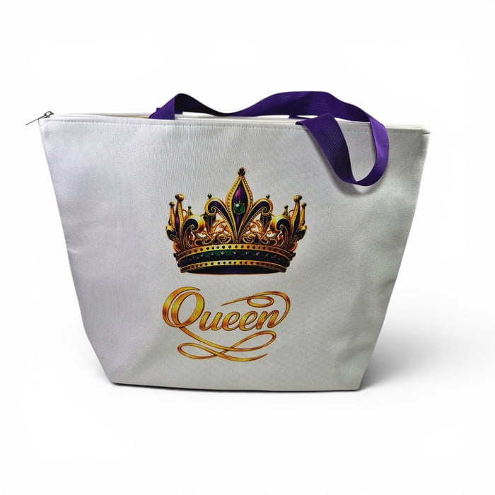 New!! Queen Bag w Metallic Gold Lining