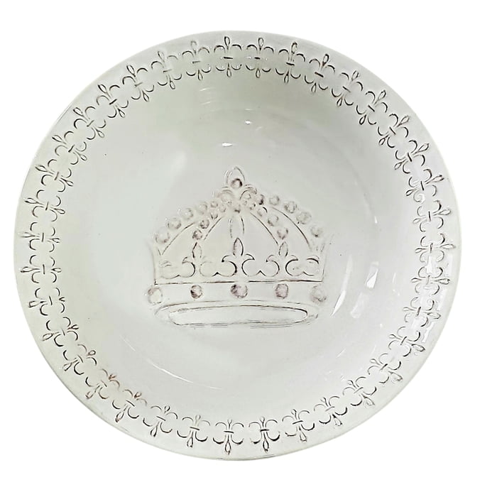 Large Crown Serving Bowl
