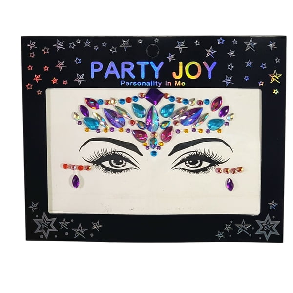 Mardi Gras Face Art