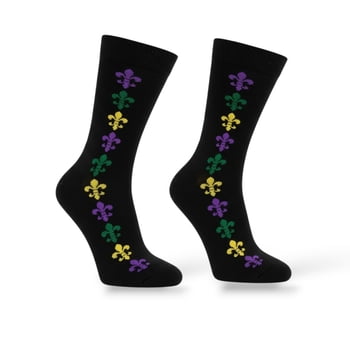PGG Row of Fleur de Lis Socks Men's
