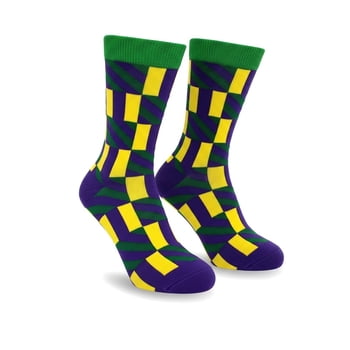 PGG Socks w Square Pattern