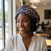 PGG Sequin Beret 7.5"D