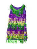NEW!! PGG Sequin Dress w Fringe