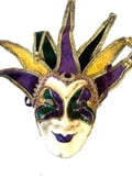 NEW!! Full Face Mask w Horns