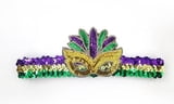 3 Assorted Stretch Sequin Headbands