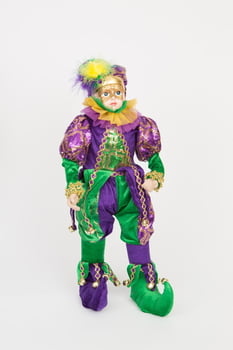 15-399 22" Standing Mask Jester